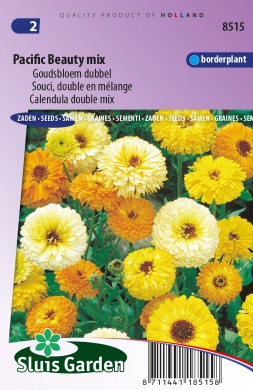 Calendula officinalis, Nechtík lekársky plnokvetý zmes 1,5g cca 180 semien